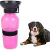Termo de agua para mascotas fucsia