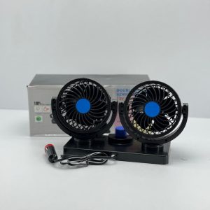 VENTILADOR DOBLE PARA CARRO