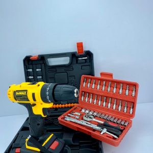 DUO TALADRO 2 BAT + CAJA HERRAMIENTA