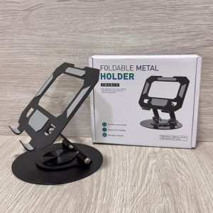 base giratoria para tablet metalica